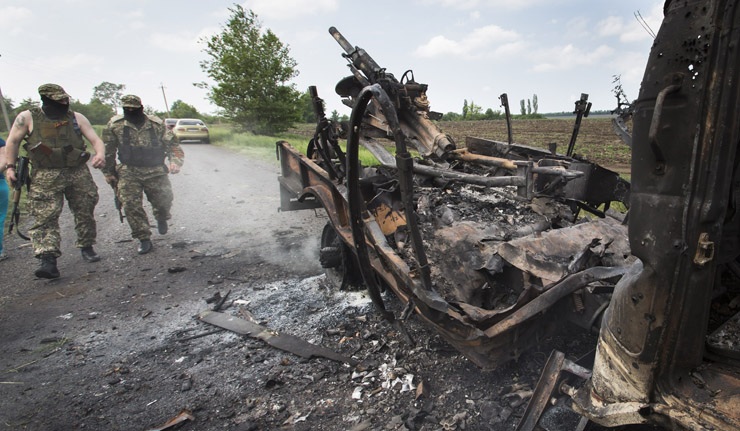 Nhiều người đã thiệt mạng kể từ khi cuộc khủng hoảng Ukraine bùng phát.