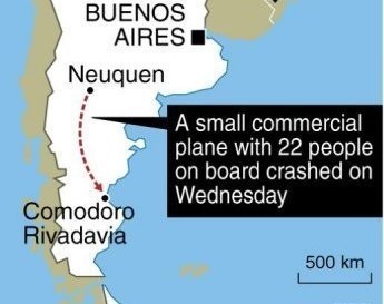 Argentina: Máy bay nổ tung, 22 người thiệt mạng - 1 Argentina: Máy bay nổ tung, 22 người thiệt mạng - 1