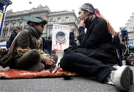 "Chiếm phố Wall" trong "ngày chiếm đóng toàn cầu" - 13