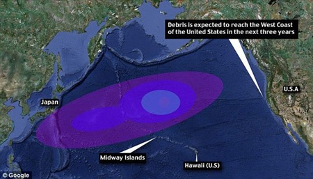 "Đảo" rác 20 triệu tấn từ sóng thần Nhật trôi tới Hawaii - 3 "Đảo" rác 20 triệu tấn từ sóng thần Nhật trôi tới Hawaii - 3