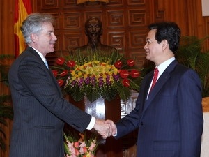Thủ tướng tiếp Thứ trưởng Ngoại giao Hoa Kỳ - 1 Thủ tướng tiếp Thứ trưởng Ngoại giao Hoa Kỳ - 1