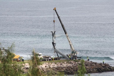 Máy bay do thám không người lái Mỹ vỡ tan tành ở Seychelles - 2 Máy bay do thám không người lái Mỹ vỡ tan tành ở Seychelles - 2