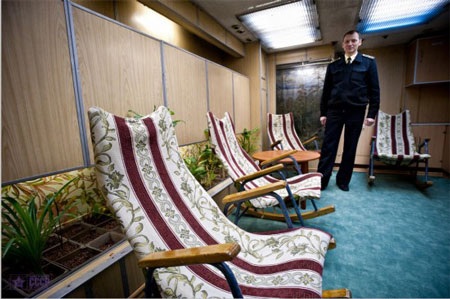 Hé lộ nội thất tàu ngầm hạt nhân của Nga - 7