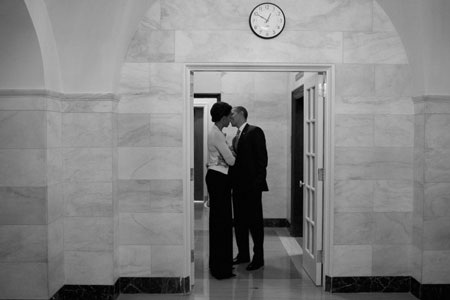 "Hậu trường" một ngày làm việc của Obama - 1 "Hậu trường" một ngày làm việc của Obama - 1