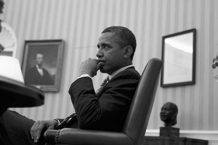 "Hậu trường" một ngày làm việc của Obama - 5 "Hậu trường" một ngày làm việc của Obama - 5