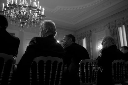 "Hậu trường" một ngày làm việc của Obama - 10 "Hậu trường" một ngày làm việc của Obama - 10