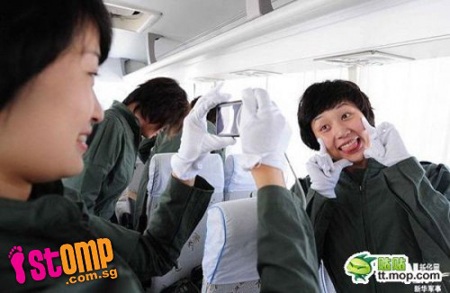 Phi đội bay gồm toàn bóng hồng của Trung Quốc