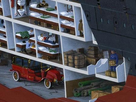 Khám phá thế giới bên trong con tàu yểu mệnh Titanic (1) - 8 Khám phá thế giới bên trong con tàu yểu mệnh Titanic (1)