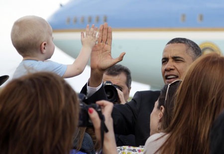 Những khoảnh khắc vui nhộn của Tổng thống Obama - 5 Những khoảnh khắc vui nhộn của Tổng thống Obama