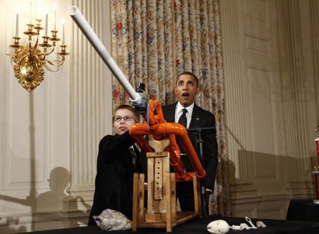 Những khoảnh khắc vui nhộn của Tổng thống Obama - 6 Những khoảnh khắc vui nhộn của Tổng thống Obama