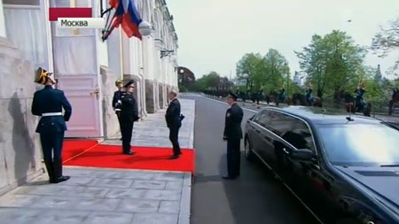 Ông Putin tuyên thệ nhậm chức Tổng thống Nga