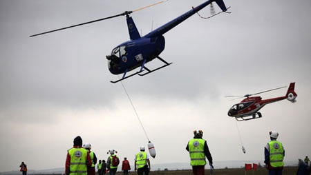 Trực thăng Nga lập kỷ lục về độ cao - 3 Giải nhất của giải đấu thuộc về chủ nhà Nga, giải nhì thuộc về Anh, giải ba - Đức.