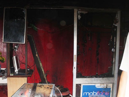 Hiện trường vụ cháy