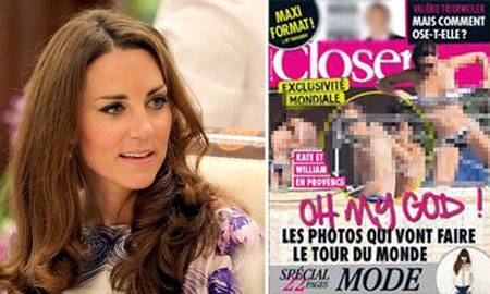 Vợ chồng Hoàng tử William kiện báo đăng ảnh “ngực trần” - 1 Hoàng tử William và vợ Catherine đã khởi kiện tờ báo Pháp.