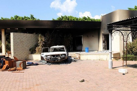 Lãnh sự quán Mỹ tại Libya tan hoang sau vụ tấn công - 13 Lãnh sự quán Mỹ tại Libya tan hoang sau vụ tấn công