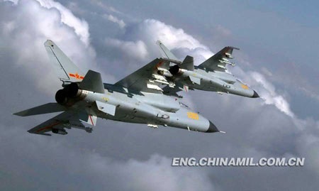 Chiến đấu cơ Trung Quốc diễn tập khai hỏa trên biển - 6 Chiến đấu cơ Trung Quốc tập bắn đạn thật trên biển