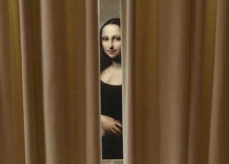 Trưng bày bức họa “Nàng Mona Lisa trẻ” - 5 Bức họa “Nàng Mona Lisa trẻ hơn” được Quỹ Mona Lisa trưng bày bức họa tại