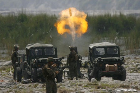 Mỹ-Philippines khoe sức vóc trong cuộc tập trận đổ bộ