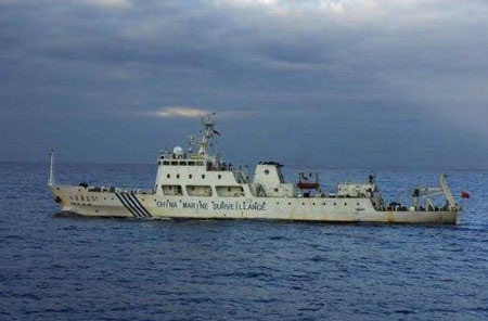 Tàu hải giámTrung Quốc ở ngoài khơi quần đảo Senkaku/Điếu Ngư ngày 20/10.