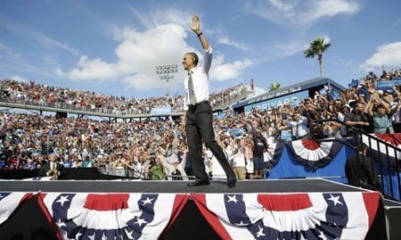 Tổng thống Obama tin ông có thể chiến thắng ở tất cả các bang then chốt.