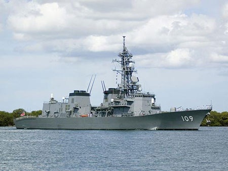 Tàu khu trục Ariake (Ảnh: MARITIMEQUEST.COM)