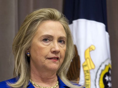 Bà Clinton nhận lỗi trong vụ tấn công lãnh sự quán ở Libya - 1 Ngoại trưởng Mỹ Hillary Clinton.