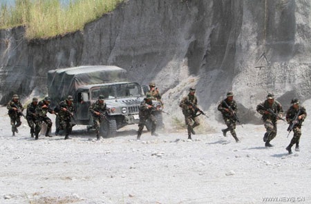 Mỹ-Philippines khoe sức vóc trong cuộc tập trận đổ bộ