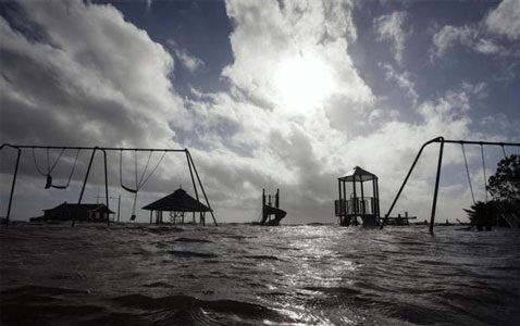 Vạt tàn phá của Sandy ở Mỹ