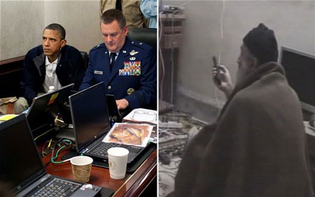 Obama đã theo dõi trực tiếp vụ tiêu diệt trùm khủng bố Osama bin Laden từ Nhà Trắng.
