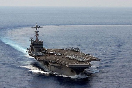 Tranh chấp biển đảo tại Biển Đông và biển Hoa Đông: Những chiêu thức mới - 2 Tàu sân bay USS George Washington, hạt nhân của Hạm đội 7, Hải quân Mỹ