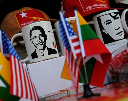 Obama gây sốt ở Myanmar - 6 Obama gây sốt ở Myanmar