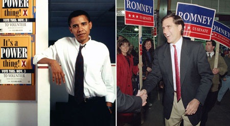 Obama-Romney: Trước khi nổi tiếng