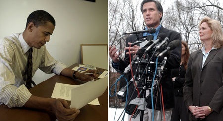 Obama-Romney: Trước khi nổi tiếng
