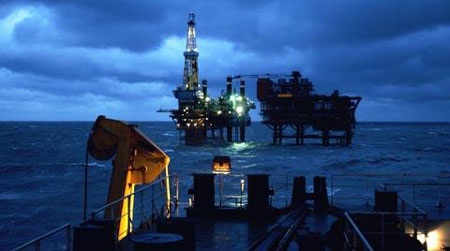 Trung Quốc đặt kế hoạch tăng khai thác khí đốt ở Biển Đông - 1 Một dàn khoan của Công ty Dầu khí Hải dương Trung Quốc CNOOC