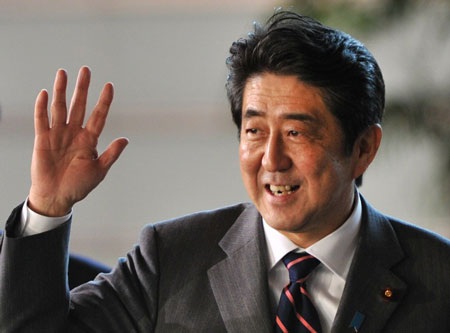 Nhật chính thức ra mắt tân thủ tướng và nội các - 1 Tân thủ tướng Nhật Shinzo Abe