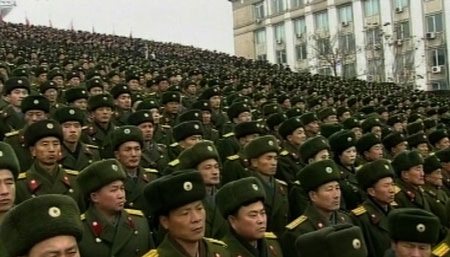 Hàng trăm ngàn người Triều Tiên đổ về thủ đô mừng vụ phóng tên lửa - 3 Vũ Quý