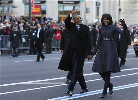 Những hình ảnh đẹp nhất trong lễ nhậm chức của Obama