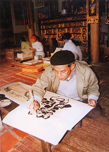 Một thuở Đông Hồ - 2 Nghệ nhân tranh Đông Hồ Nguễn Đăng Chế