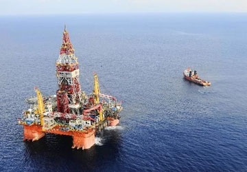 Giàn khoan nước sâu Hải Dương 981 của Trung Quốc.