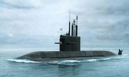 Tàu ngầm lớp Lada của Nga.