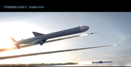 Nhóm tên lửa đối hạm C-802 của Trung Quốc đồng loạt phóng tới các tàu chiến Mỹ