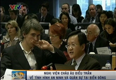 Nghị viện châu Âu: Điều trần về tình hình Biển Đông - 1 Nghị viện châu Âu: Điều trần về tình hình Biển Đông