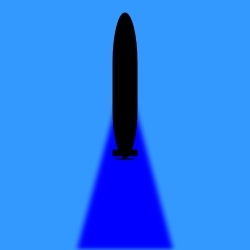 Tàu ngầm Liên Xô đâm chìm tàu ngầm Trung Quốc như thế nào (kỳ 2) - 2 Vùng tối của âm truyền trong nước (hình trích từ BKTT Liên Xô).