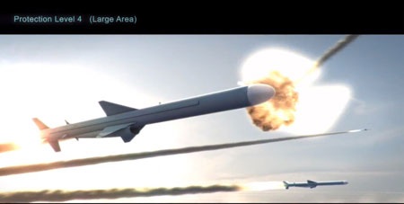 Các tên lửa C-802 lần lượt bị tiêu diệt