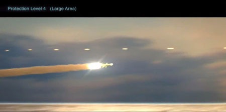 Sau đòn đánh chặn của tên lửa phòng không, nhóm tên lửa C-802 chỉ còn sót 1 quả 