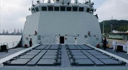 Thất bại của 054A: Sự sỉ nhục công nghiệp đóng tàu Trung Quốc - 4 Cận cảnh hệ thống phóng thẳng đứng trên tàu hộ vệ lớp 054A