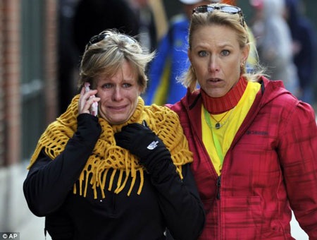 Vụ nổ đã khiến nước Mỹ một lần nữa sống trong lo âu, sợ hãi.