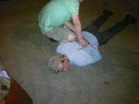 Nga bắt giam điệp viên CIA - 1 Ông Fogle khi bị bắt giữ.