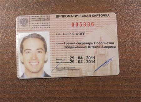 Nga bắt giam điệp viên CIA - 4 Các giấy tờ của ông Fogle.