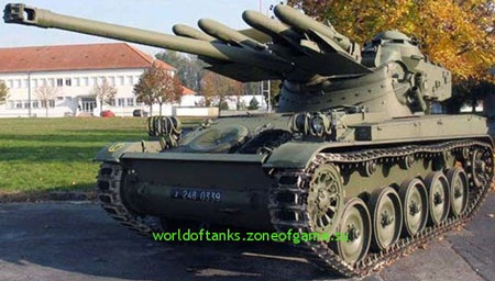 Sự thật bẽ bàng về “Xe tăng số 1 thế giới” Made in China - 4 Một phiên bản xe tăng AMX-13PA3 của Pháp